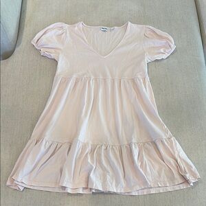 Aritzia Flowy cotton tshirt dress
